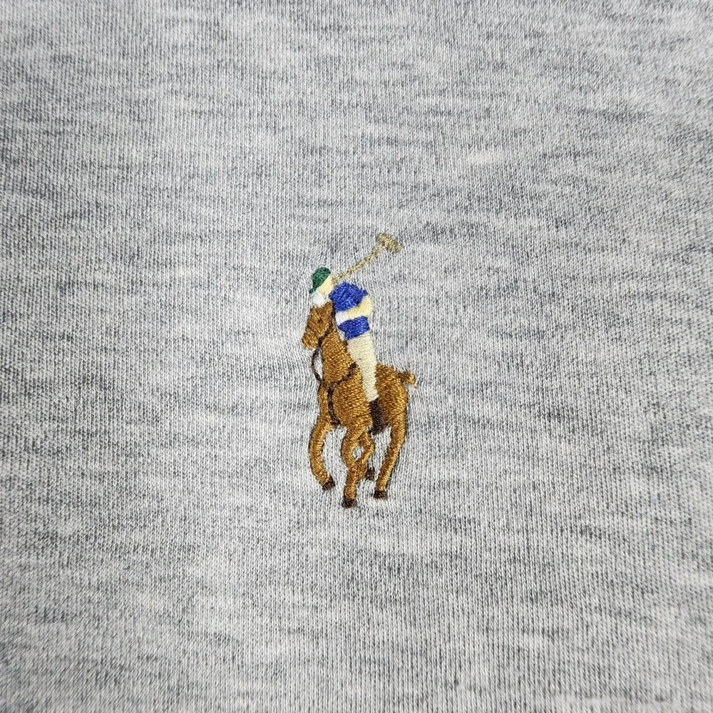 Lot Of 2 Polo Ralph Lauren Polo Shirts Mens‎ 2XB Blue Grey Short Sleeve Knit EUC
